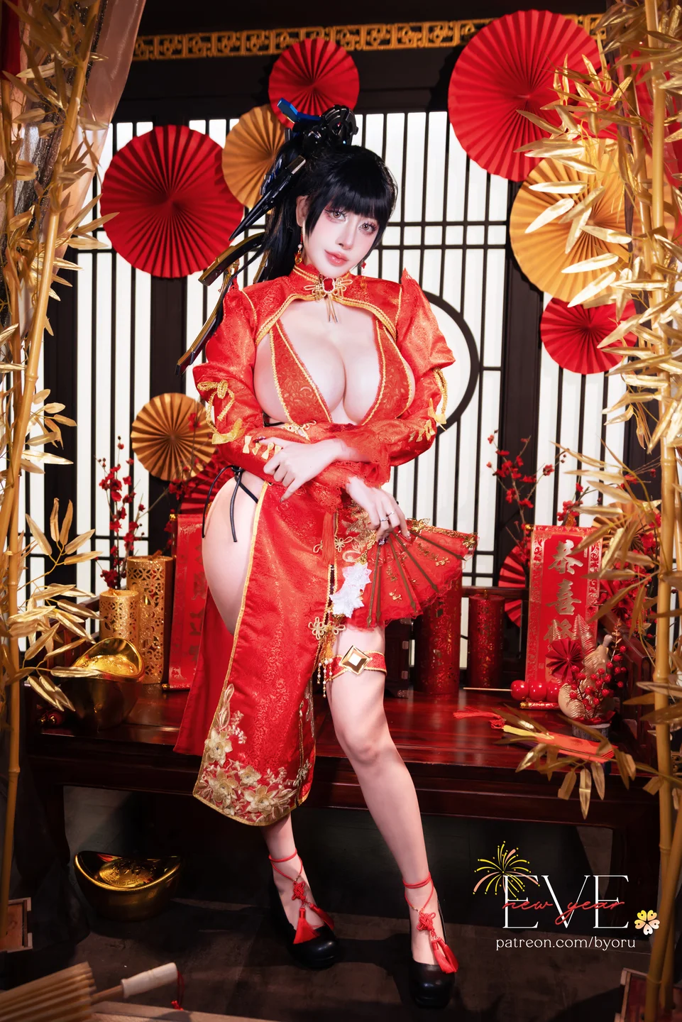 Byoru - Eve New Year Qipao Stellar Blade [62P,19V-2.47GB] tg@simisebaisi 【丝足阁】026.webp